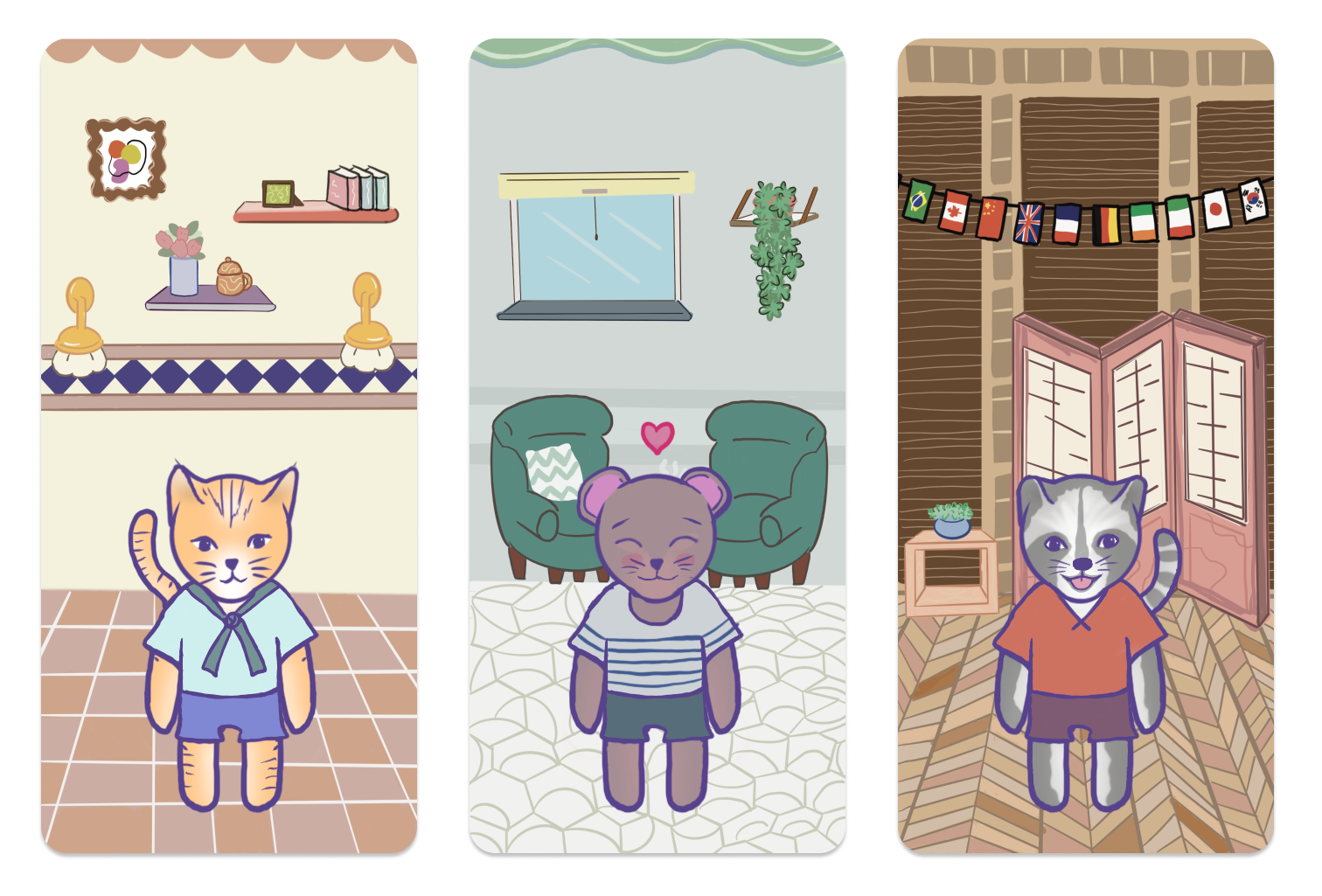 Customizable Avatar "Homes"